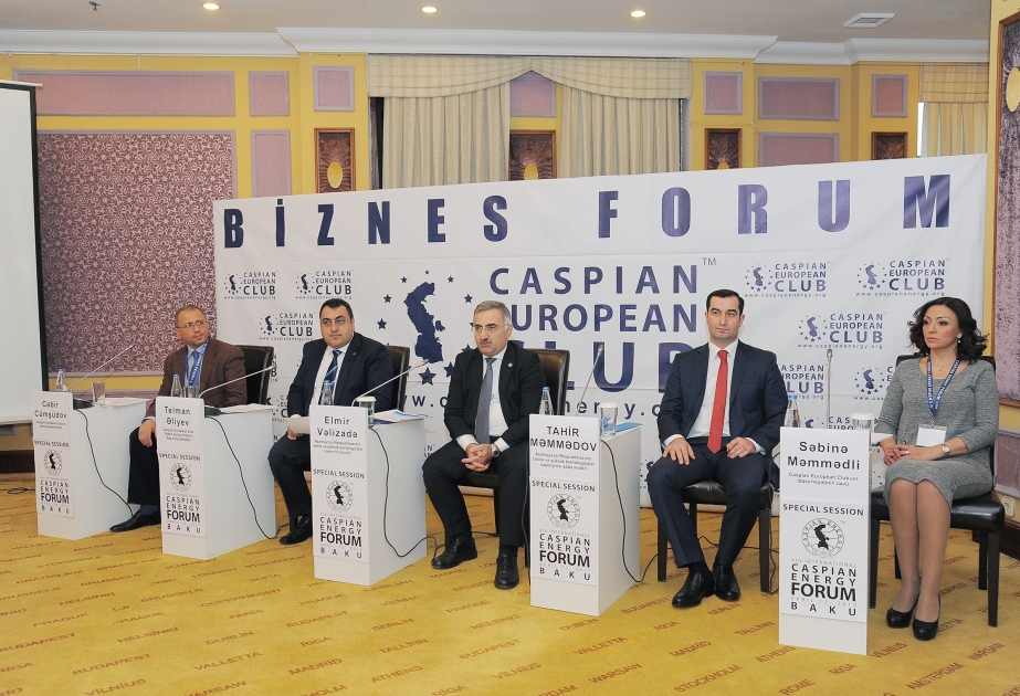 “Caspian Energy Forum 2017”nin Azərbaycanda İKT sektorunun inkişafına həsr olunmuş xüsusi sessiyası keçirilib