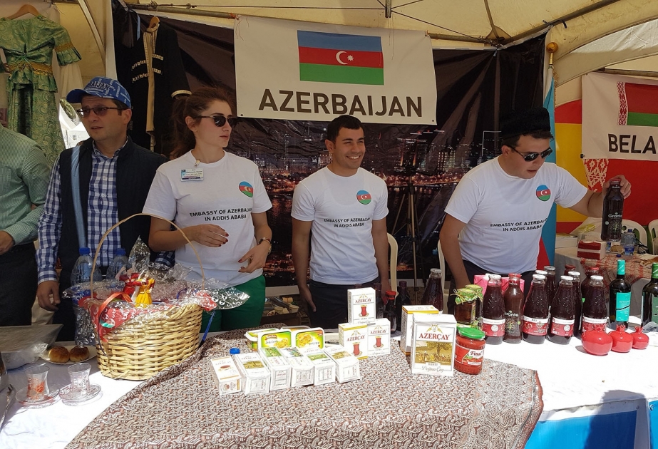 Azerbaijan`s Embassy attends Charity Bazaar in Ethiopia