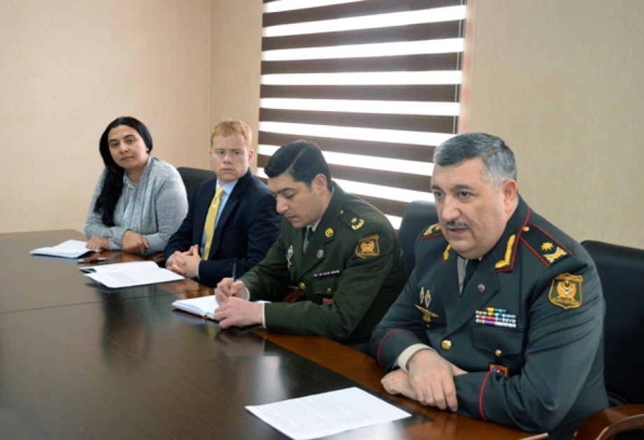 Tibb Baş İdarəsində ABŞ nümayəndə heyəti ilə görüş keçirilib