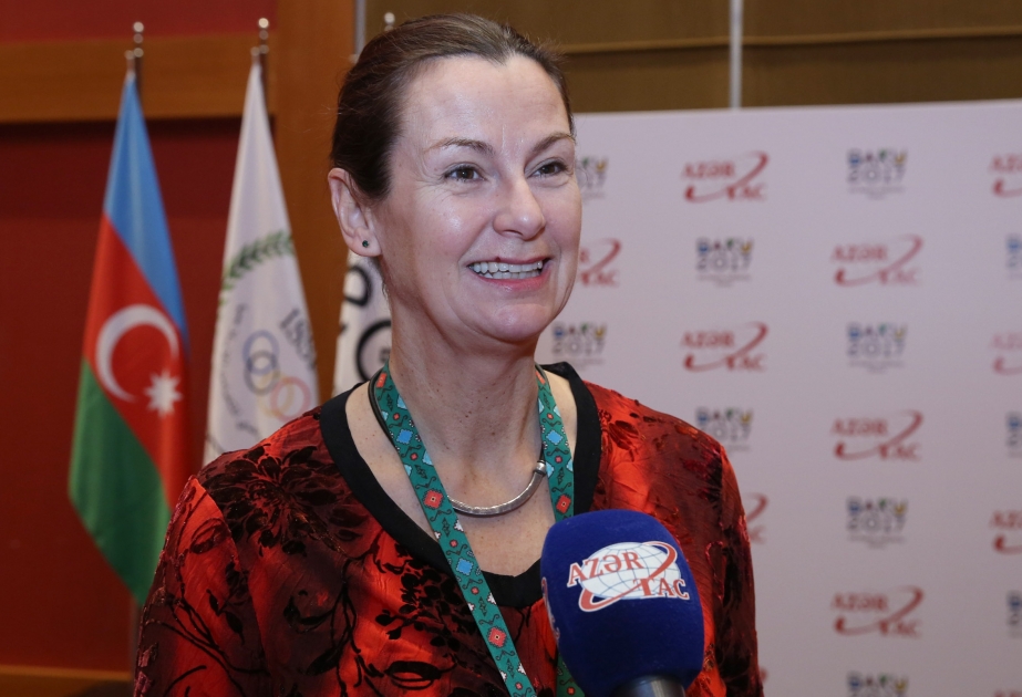 Jayne Pearce: We are delighted to be working with AZERTAC as the national media partner of Baku 2017 Islamic Games VIDEO