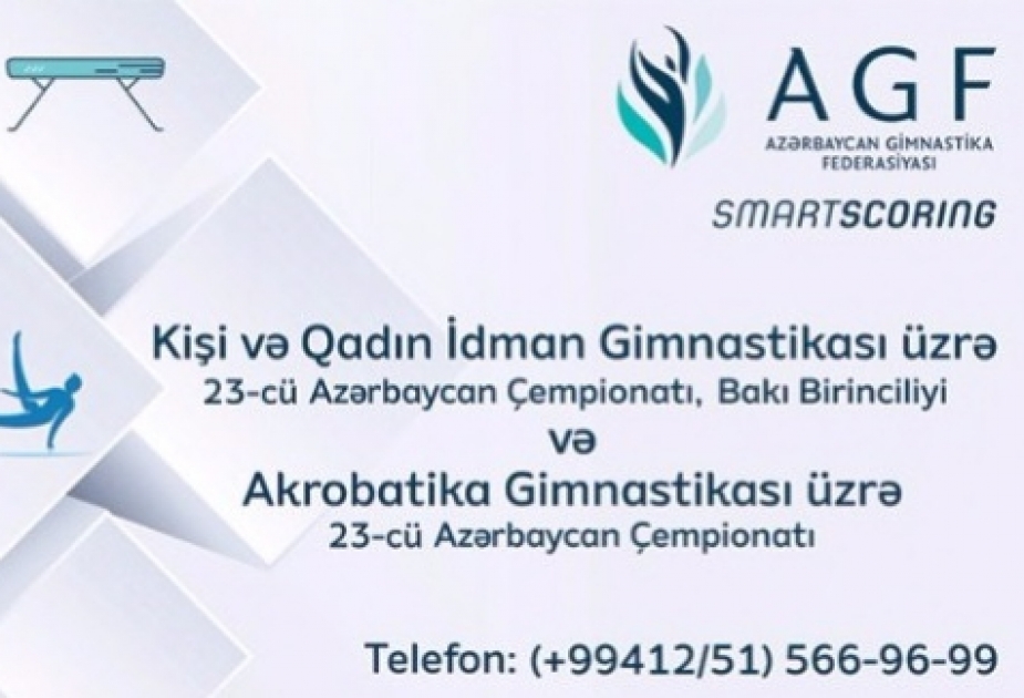 İlin son gimnastika yarışında 115 idmançı birincilik uğrunda mübarizə aparır
