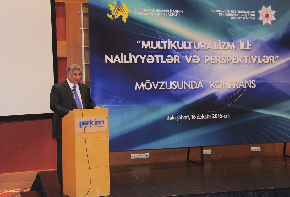Azad Rəhimov: Azərbaycan gəncliyi multikultural dəyərlərimizlə fəxr edir