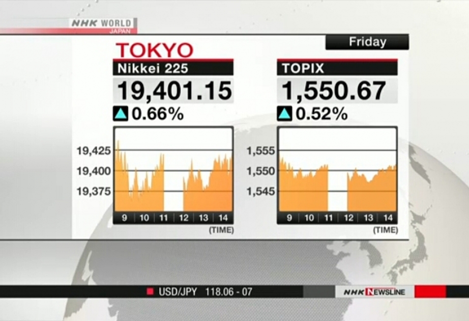 Tokio Fond Birjasında “Nikkey” indeksi cari ildə rekord həddə çatıb