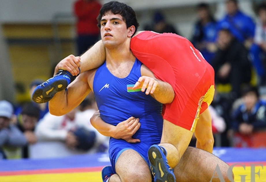 Junior Azerbaijani wrestlers grab 5 medals in Dagestan