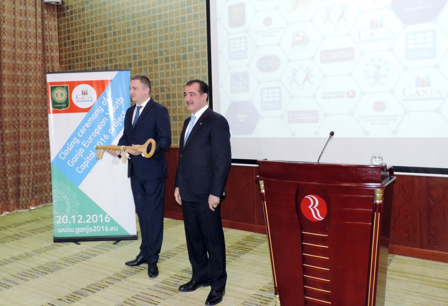 Ganja hands over symbolic key of European Youth Capital to Varna VIDEO