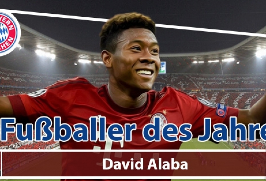 David Alaba ardıcıl altıncı dəfə Avstriyada ilin ən yaxşı futbolçusu seçilib
