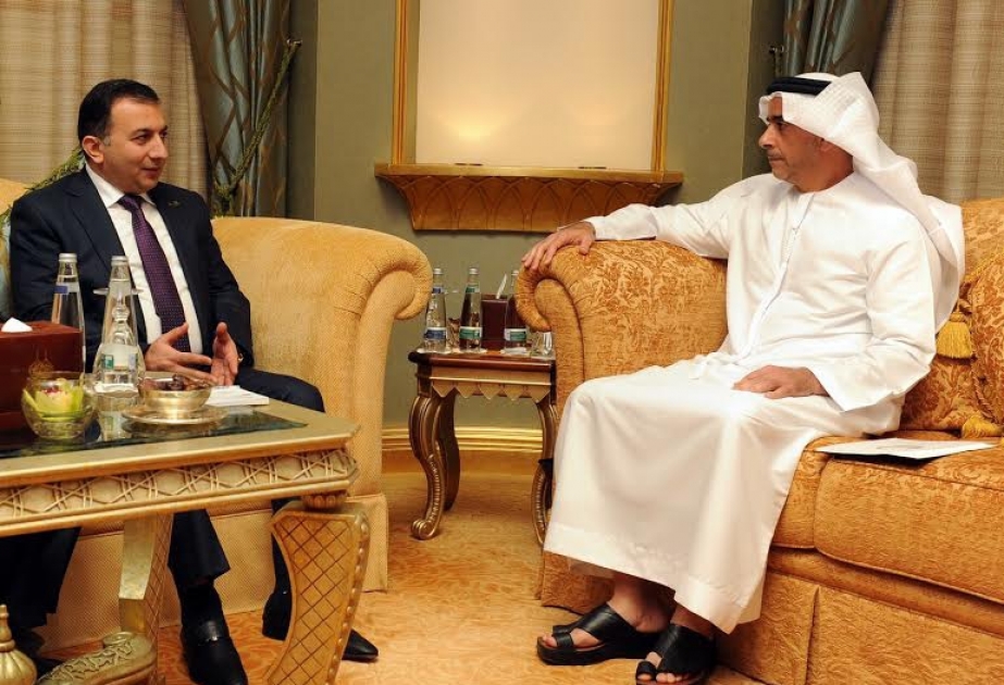 Azerbaijan’s ambassador meets UAE`s Deputy Prime Minister