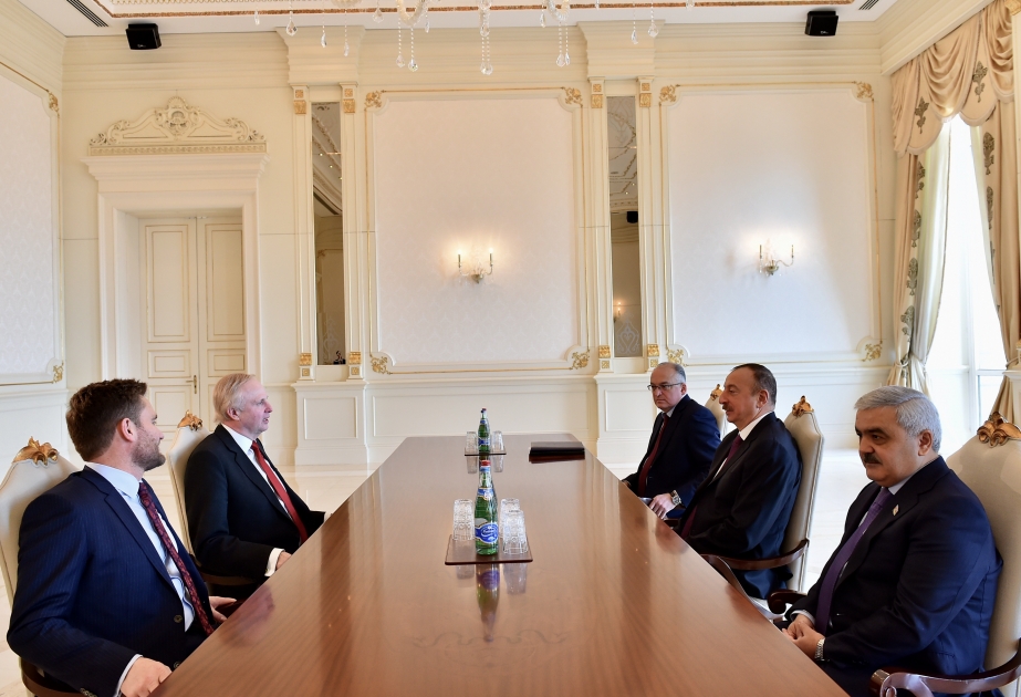 Entretien du président azerbaïdjanais Ilham Aliyev avec le PDG de BP VIDEO