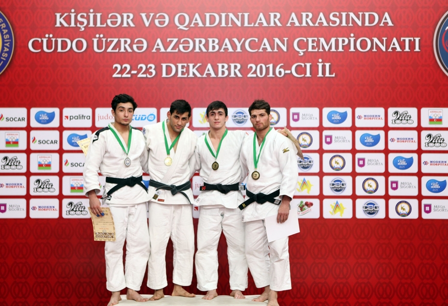 Cüdo üzrə ölkə çempionatının ilk günündə doqquz çəki dərəcəsində qaliblər müəyyənləşib