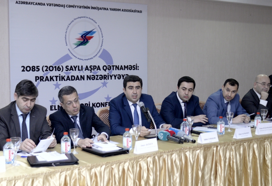 “2085 saylı AŞPA qətnaməsi: praktikadan nəzəriyyəyə” mövzusunda elmi-nəzəri konfrans keçirilib