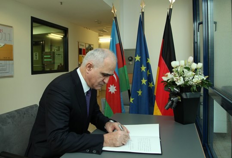 Condolence book opens at German Embassy in Azerbaijan for victims of Berlin lorry attack