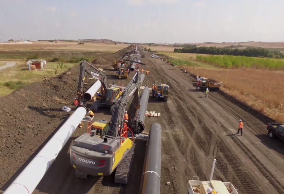 Les travaux de construction sont effectués avec succès dans le cadre du corridor gazier Sud