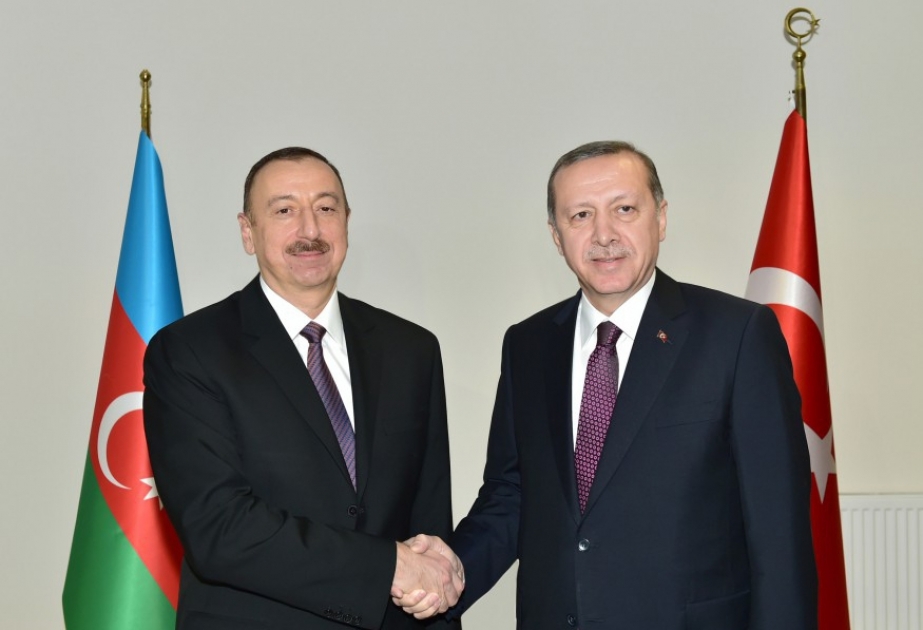 Turkish President Recep Tayyip Erdogan phoned President Ilham Aliyev