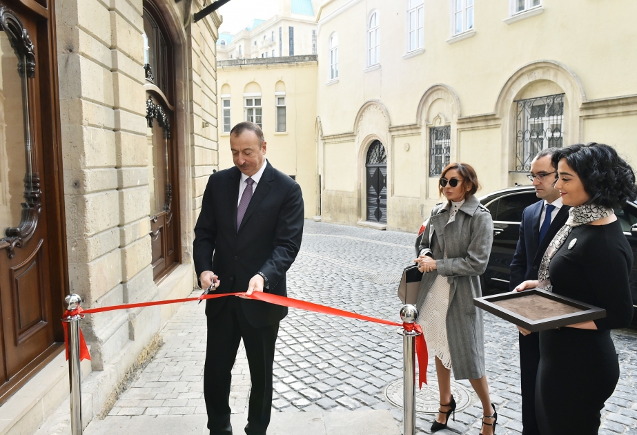 President Ilham Aliyev attended opening of Marionette Theatre VIDEO