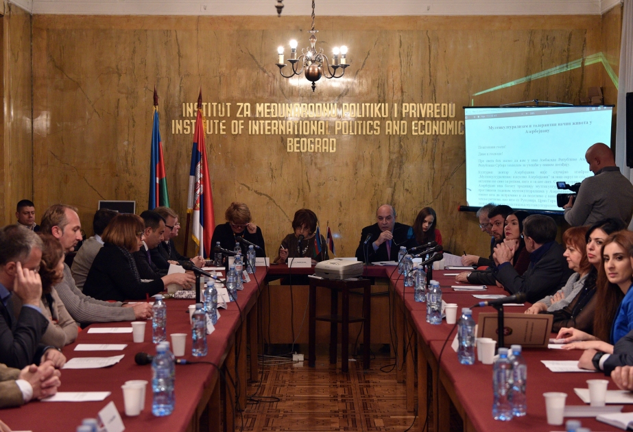Conference highlighting Azerbaijan`s multicultural environment held in Serbia