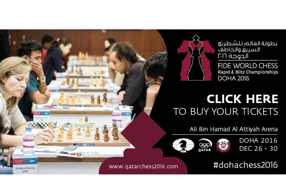 Azerbaijani grandmasters to compete in World Rapid and Blitz Championships