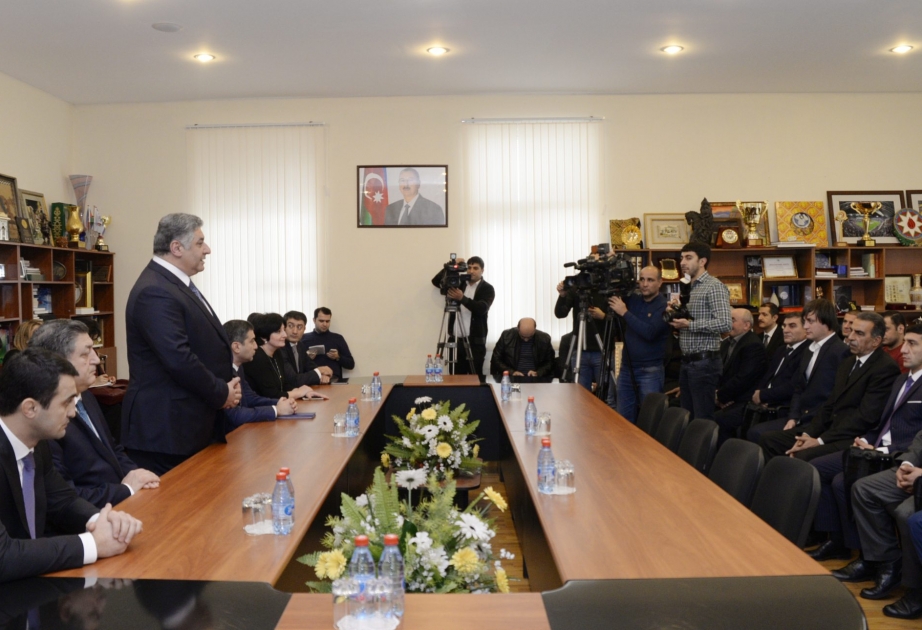 İdman mütəxəssisləri təltif olunublar