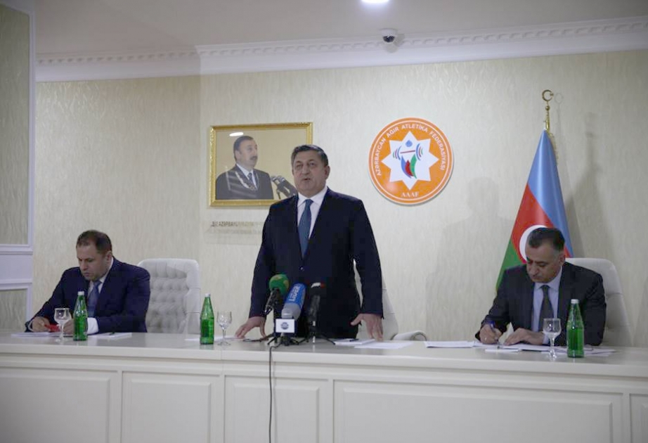 Cahangir Əsgərov yenidən Azərbaycan Ağır Atletika Federasiyasının prezidenti seçilib