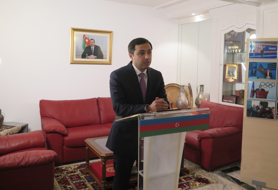 Azərbaycanın İspaniyadakı səfirliyində Dünya Azərbaycanlılarının Həmrəylik Günü qeyd edilib
