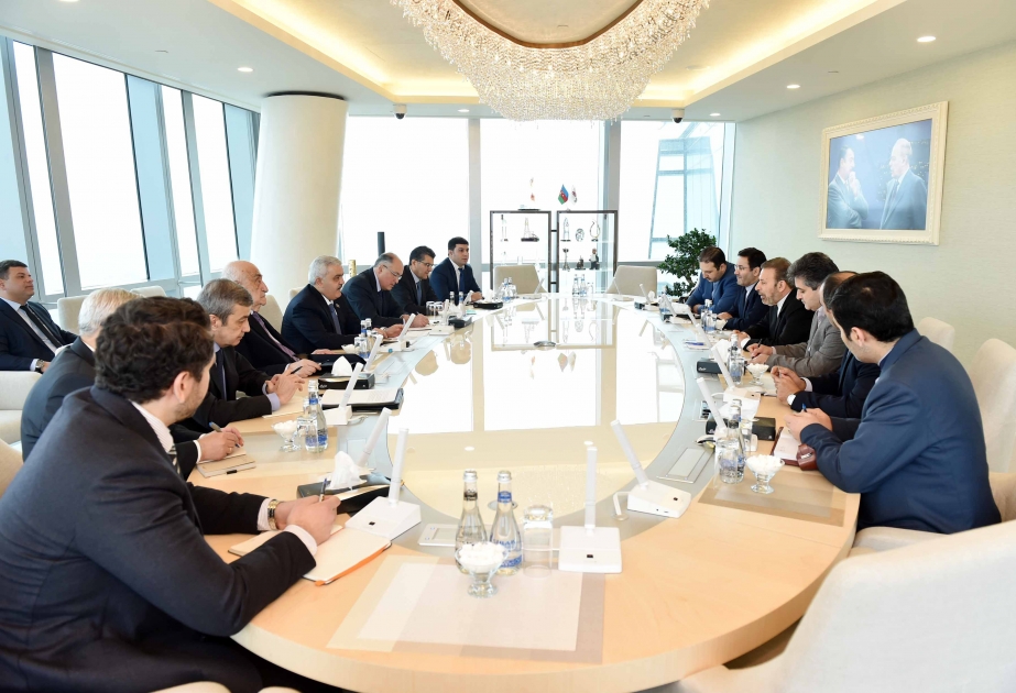 President of SOCAR meets Iran's Minister of Communication and Information Technology