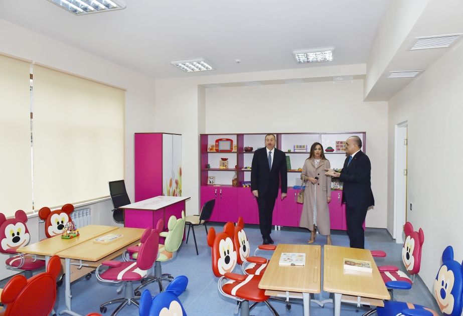 In Baku ein Kinderrehabilitationszentrum nach vollständiger Renovierung wieder zur Nutzung übergeben VIDEO