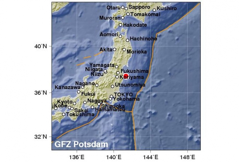 日本东部发生5.5级地震