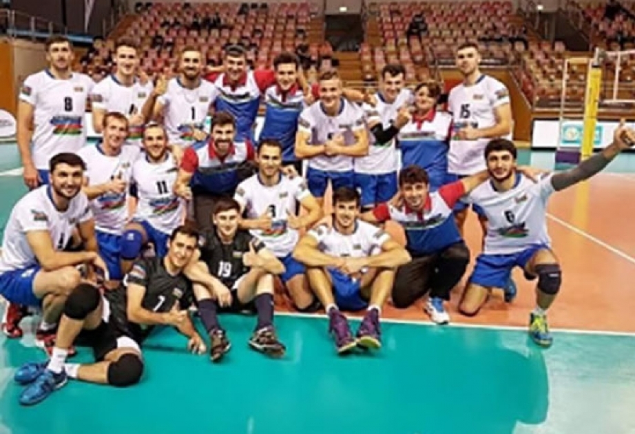 Azerbaijani volleyball players win opener at Novotel Cup 2017