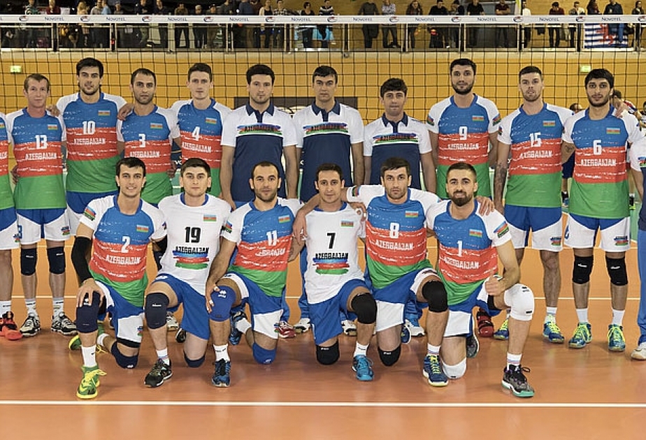 Azerbaijan win bronze at Novotel Volleyball Cup