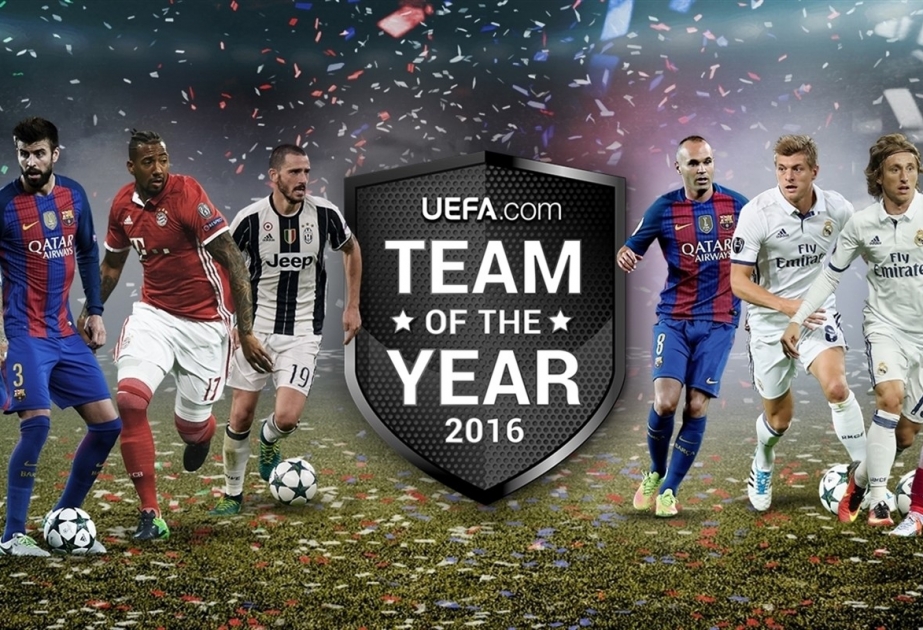 UEFA oxucularının səsverməsi əsasında 2016-cı ilin komandası müəyyənləşib