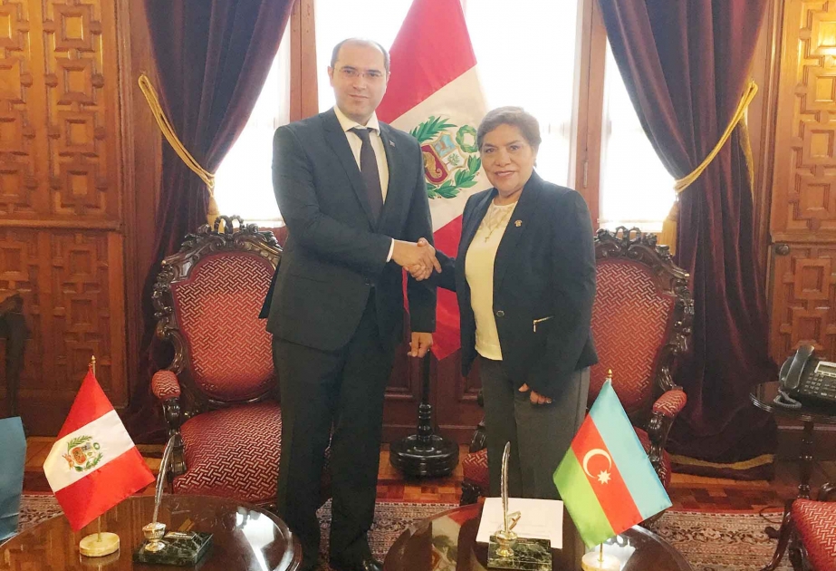 Azərbaycan ilə Peru arasında əməkdaşlığın perspektivləri müzakirə olunub