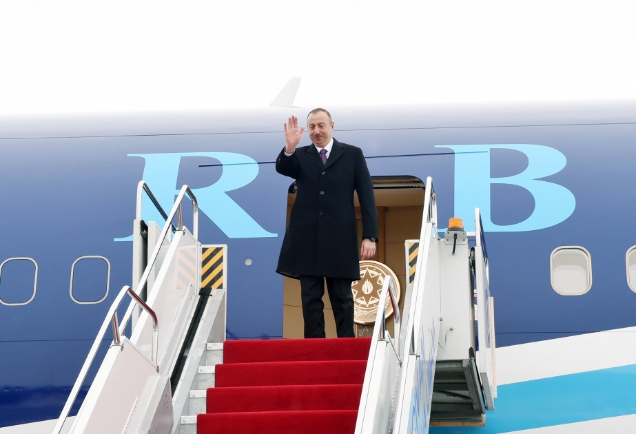 Prezident İlham Əliyevin Naxçıvan Muxtar Respublikasına səfəri başa çatıb VİDEO