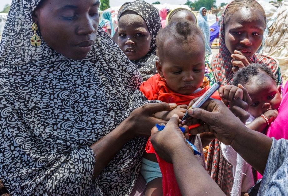 В трех штатах Нигерии под эгидой ВОЗ пройдет кампания по иммунизации детей от кори и полиомиелита