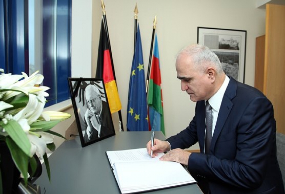 La commémoration de l’ancien président allemand à l’ambassade d’Allemagne en Azerbaïdjan