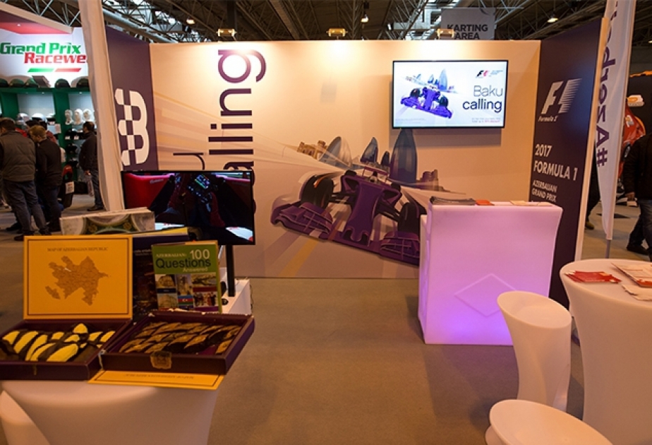 Formula 1 Azerbaijan Grand Prix debuts stand at 2017 Autosport International Show
