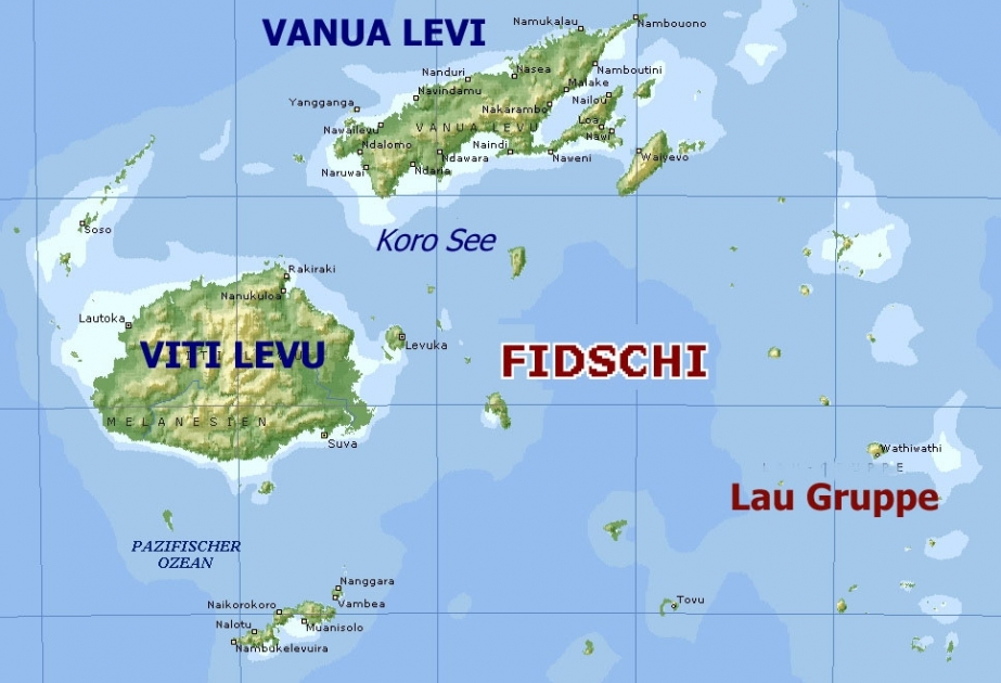 Starkes Erdbeben vor dem Inselstaat Fidschi