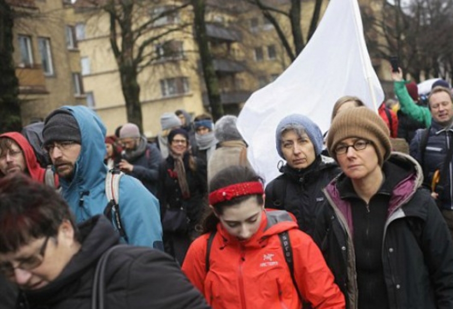 Участники марша «Берлин-Алеппо» дошли до Праги