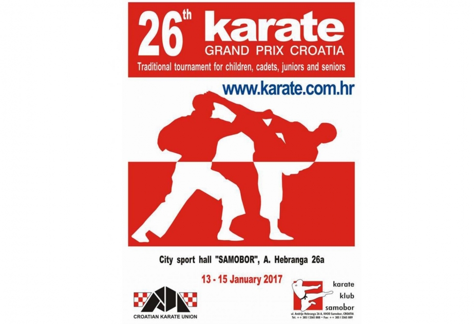 Young Azerbaijani karate fighters win 8 medals in Croatia