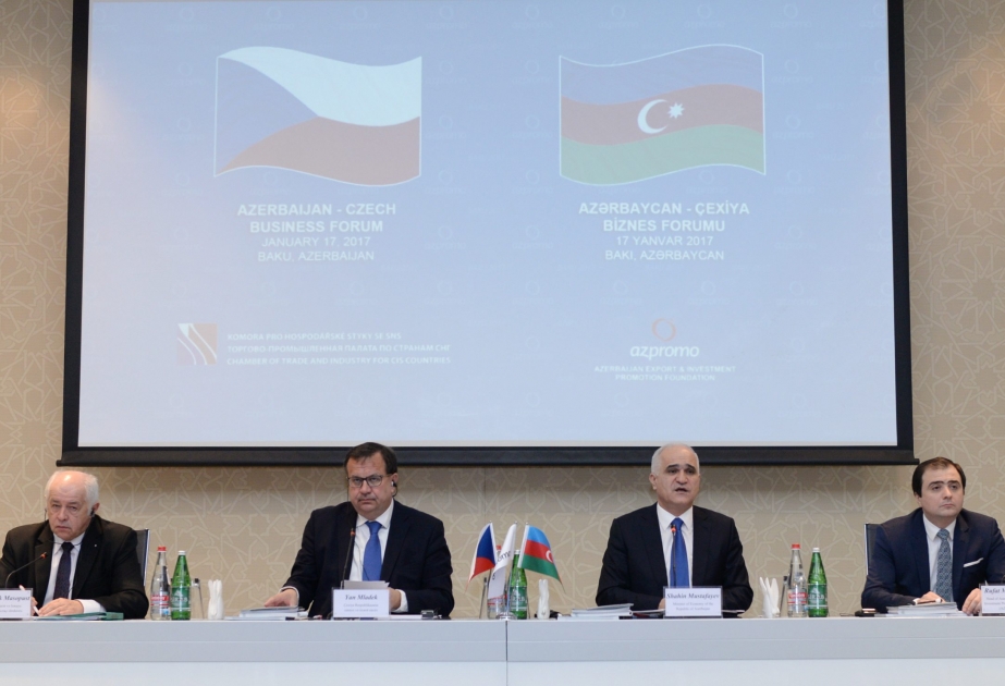 Des entreprises tchèques ont investi 1,3 milliard de dollars au capital fixe en Azerbaïdjan