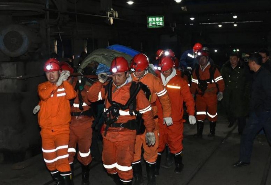 中国山西省一煤矿发生冒顶事故 已致9人遇难