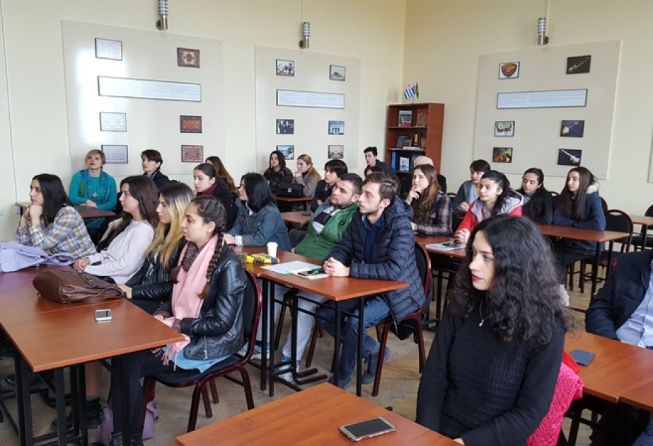 Batumi Dövlət Universitetinin tələbələrinə Qanlı Yanvar hadisələri barədə ətraflı məlumat verilib