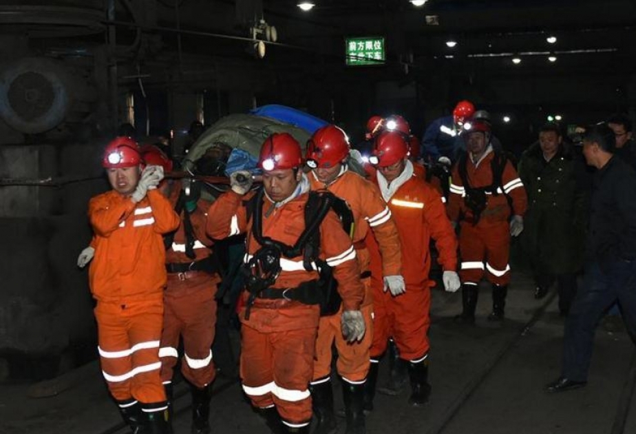 Chinese coal mine caves in killing 9 workers