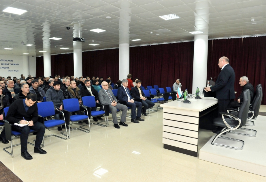 Sumqayıt Texnologiyalar Parkında 20 Yanvar faciəsi qurbanlarının xatirəsi yad edilib