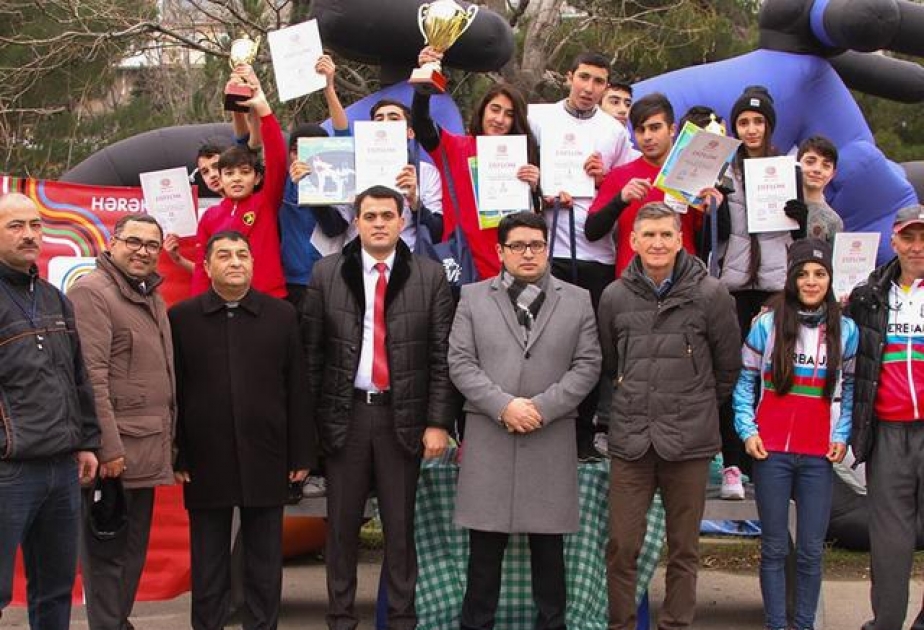 “Olimpiya hərəkatı-2017” proqramı çərçivəsində velosiped yarışlarına start verilib
