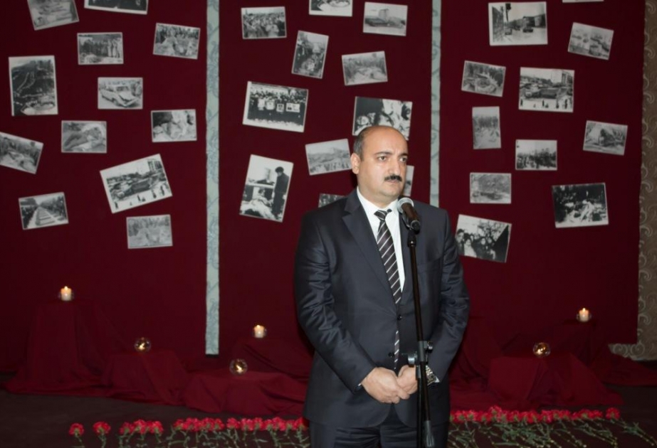 Qanlı Yanvar faciəsi qurbanlarının xatirəsi Aktauda yad olunub