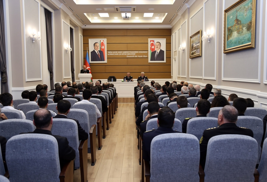 Azərbaycan Xəzər Dəniz Gəmiçiliyində 20 Yanvar faciəsinə həsr olunan anım mərasimi keçirilib