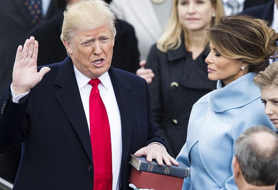 Donald Trump takes office as 45th US President