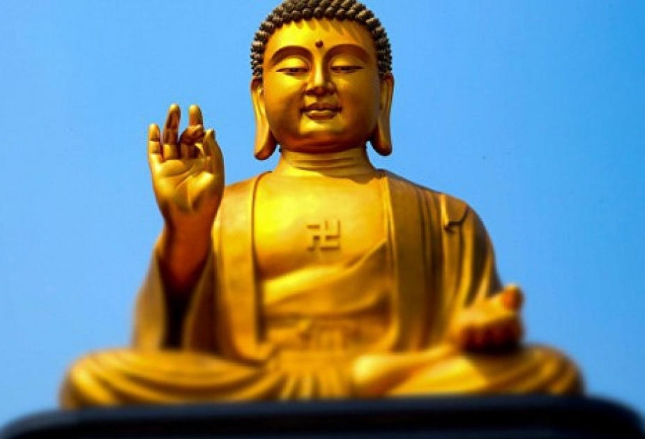 中国一水库水位下降 古代佛像显现