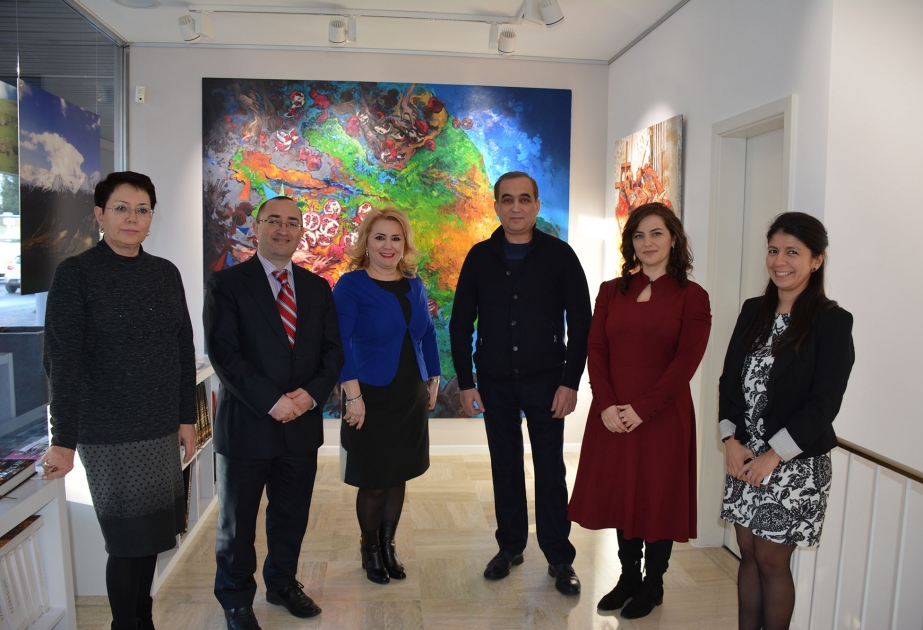 Milli Məclisin deputatları Lüksemburqda “Qarabağ” Azərbaycan Mədəniyyət Assosiasiyasının fəaliyyəti ilə tanış olublar