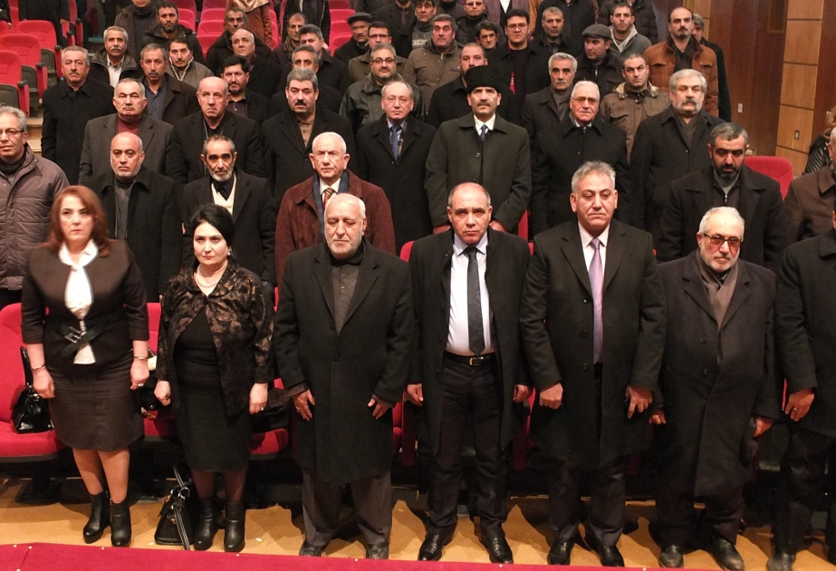 20 Yanvar faciəsi qurbanları İğdır şəhərində də ehtiramla yad olunub