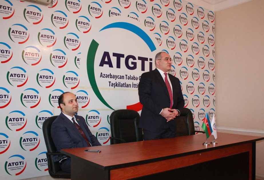 Güləş üzrə Azərbaycan yığma komandasının baş məşqçisi ATGTİ-nin qonağı olub